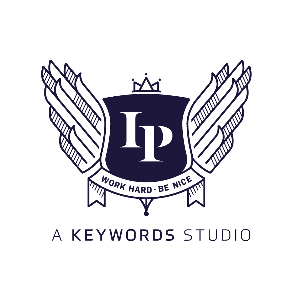Logo for Indigo Pearl (Keywords Studios)